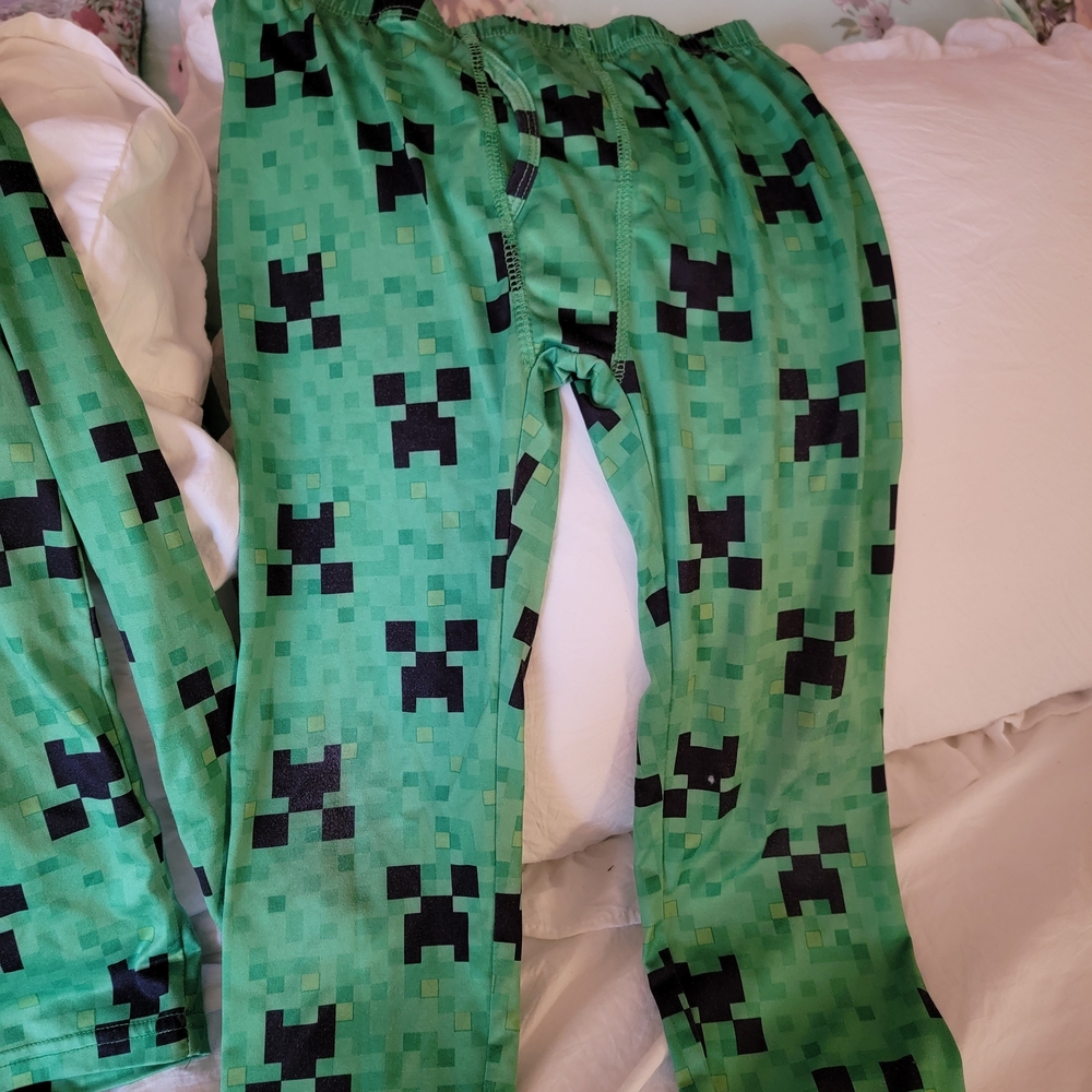 Cuddl Duds Minecraft Kids Pajamas - Picture 3 of 8